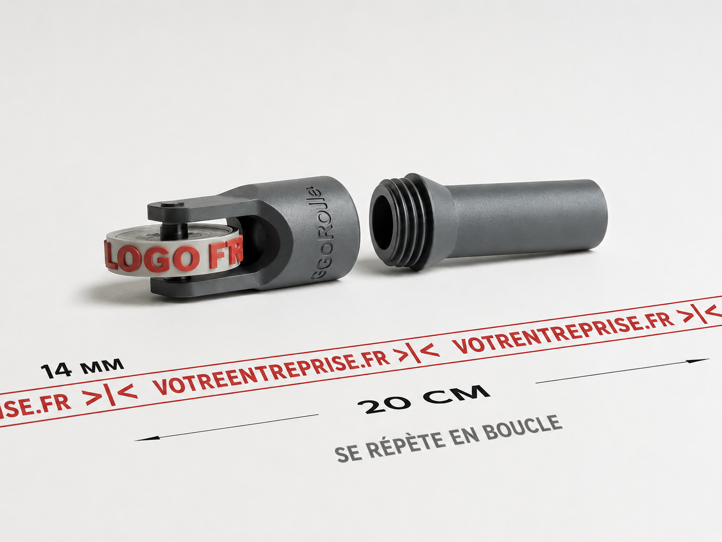 LogoRoller L — 14 mm × 20 cm